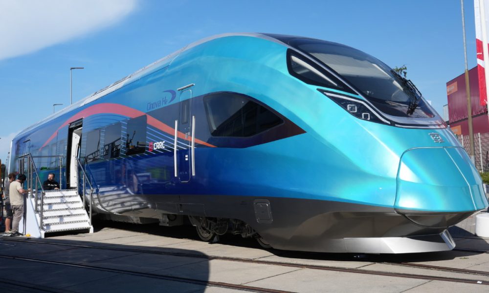 CRRC unveils green hydrogen train tech at Berlin fair - AgriInsite